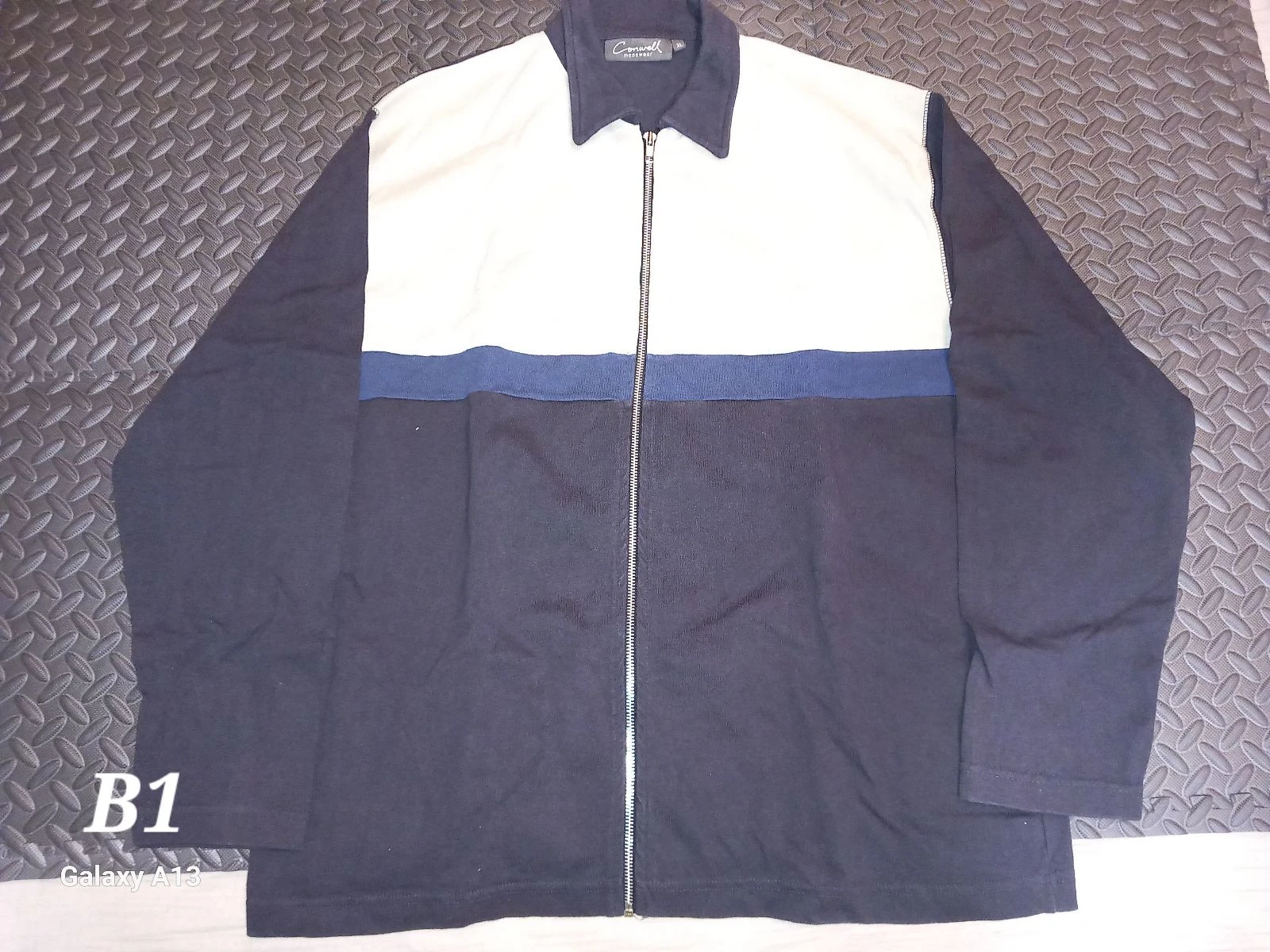 Veste / Gilet zippé rétro Conwell - Taille XL